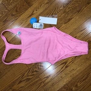 Pink brand new forever 21 one piece bathing suit